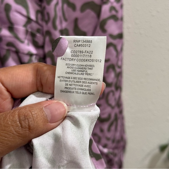 For Love & Lemons NWT Small Animal Print June Mini Dress Babydoll Party Cocktail - Picture 5 of 9